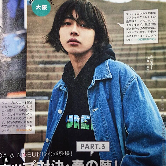 『MEN’S NON ーNO』のヘアスナップ