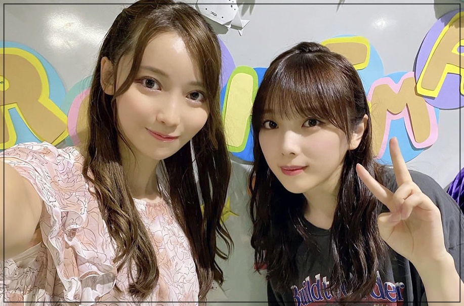 黒見明香　与田祐希　ツーショット