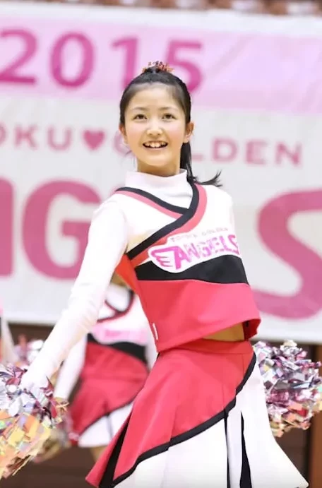 久保史緒里 中学生 チア