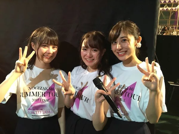 乃木坂46の中3トリオ（生田絵梨花、中元日芽香、斉藤ちはる）
