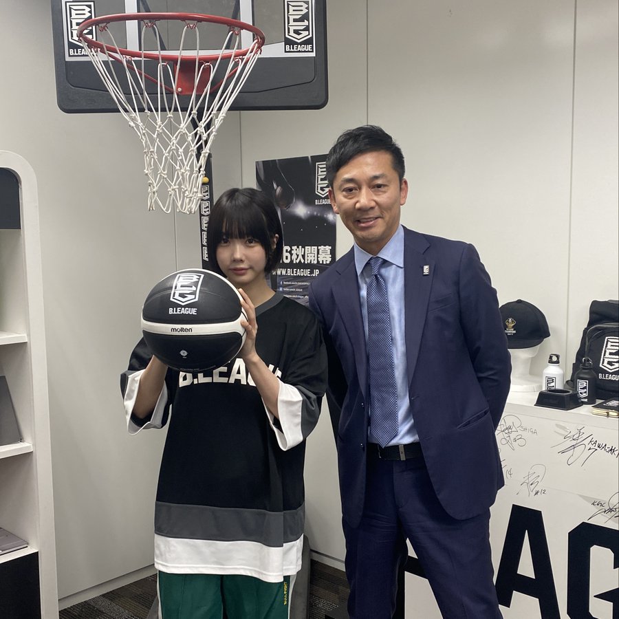 B.LEAGUE(Bリーグ)とコラボしたあのちゃん