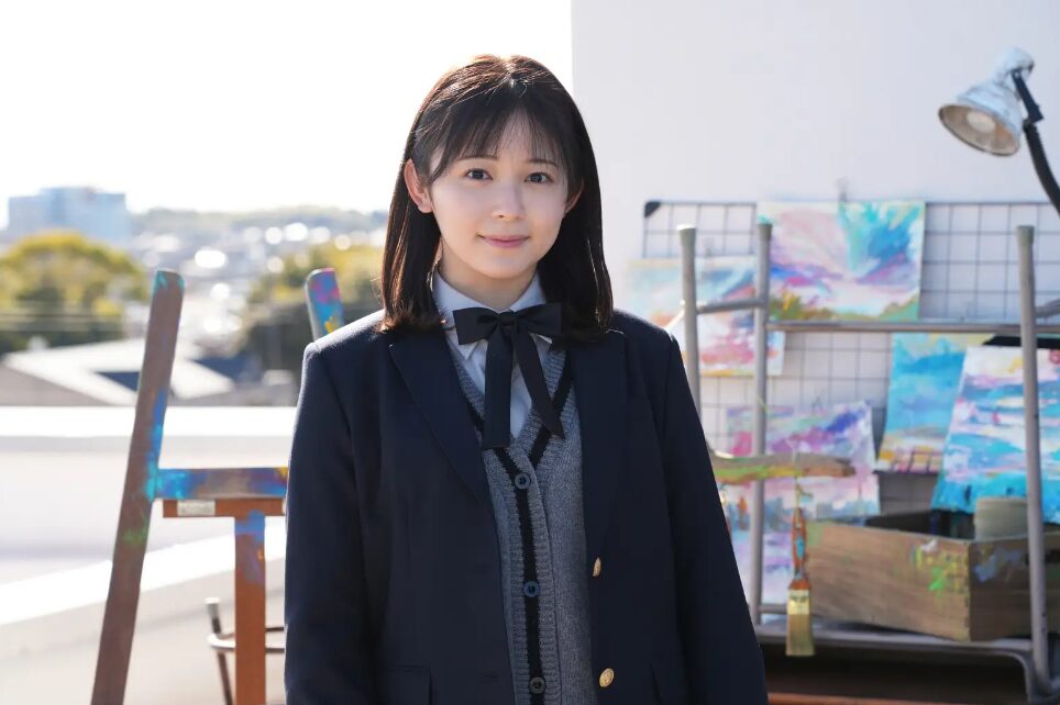 映画『夜が明けたら、いちばんに君に会いにいく』に出演する久間田琳加