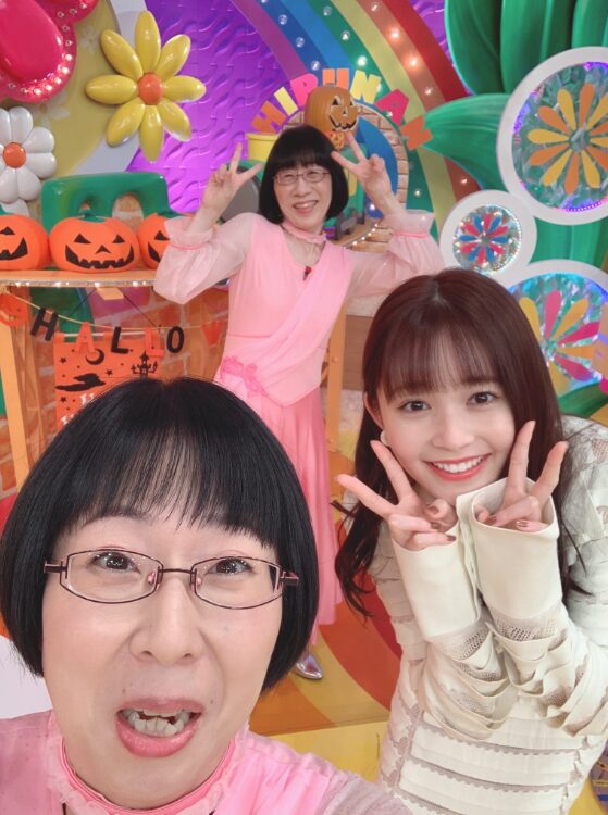 ヒルナンデスにレギュラー出演していた久間田琳加と阿佐ヶ谷姉妹
