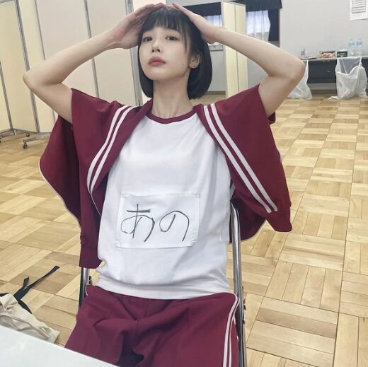 ジャージを着たあのちゃん