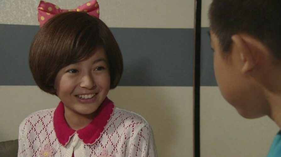 TVドラマ版「サザエさん3」に出演し大空カオリ役を演じた田辺桃子