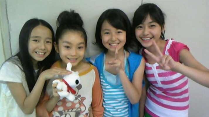 だいじょうぶ3組に出演した田辺桃子、小田桐汐里、うらん、鈴木裕乃