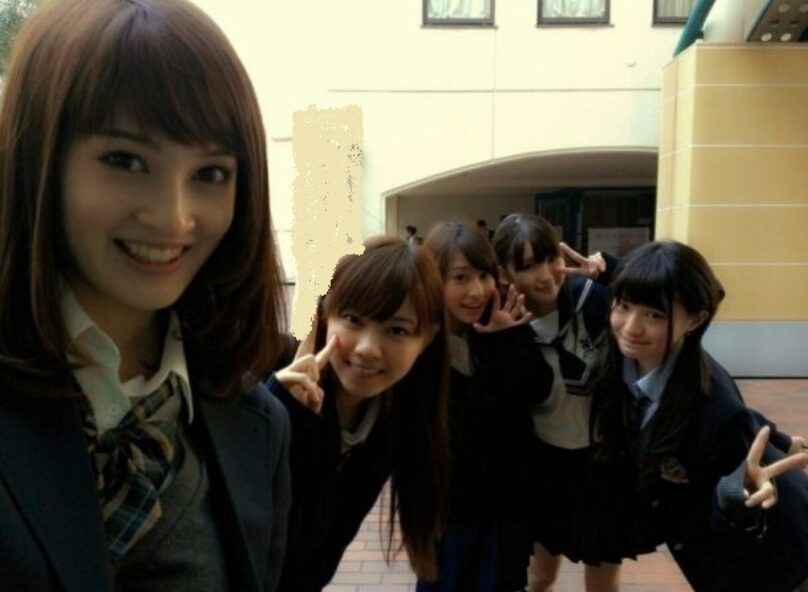 桜井玲香　高校卒業時