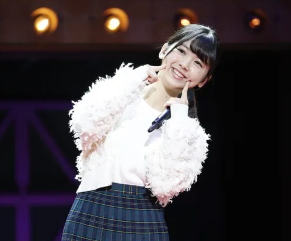筒井あやめ　中学時代
引用元：モデルプレス