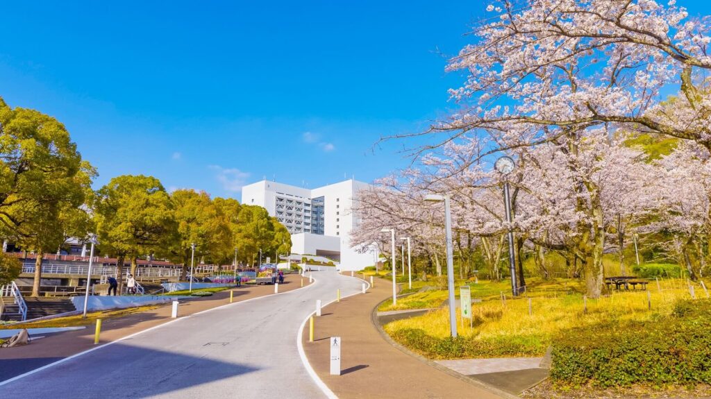 高塚大夢が通っていたとされる中央大学多摩キャンパス