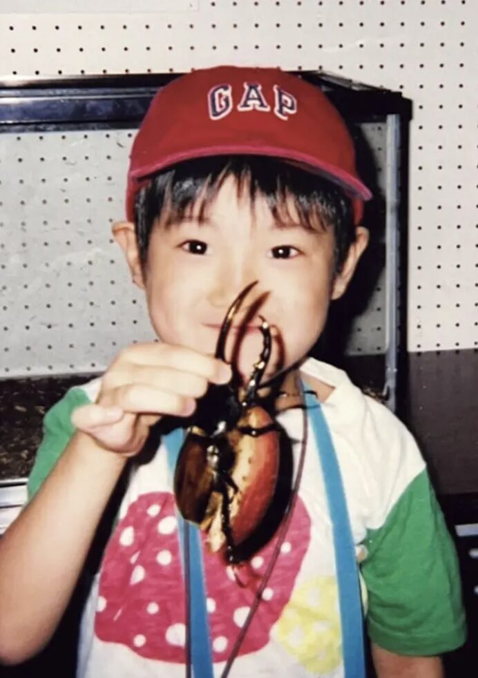 高橋璃央 幼少期