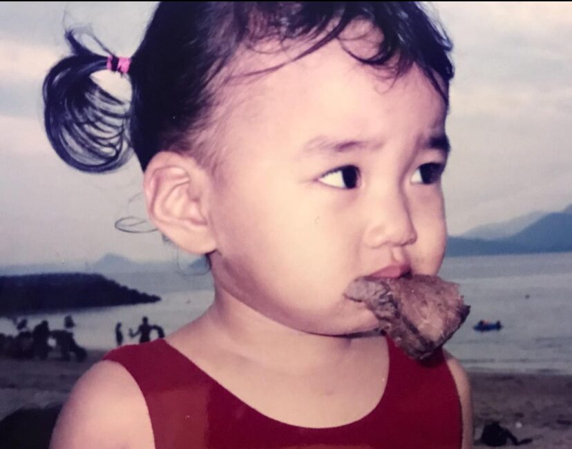 坂ノ上茜 幼少期