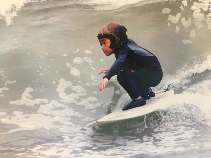 五十嵐カノア 幼少期