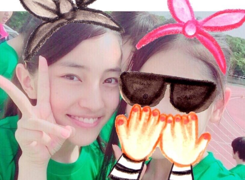 久保田紗友　中学校