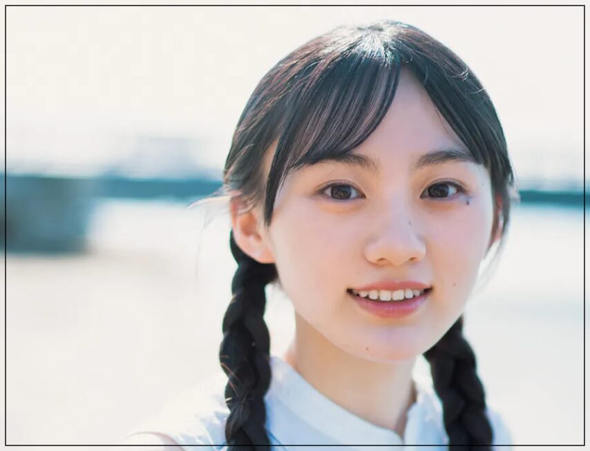 川﨑桜 三つ編み