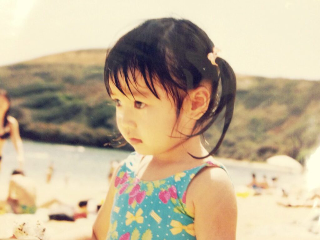 高田夏帆 幼少期