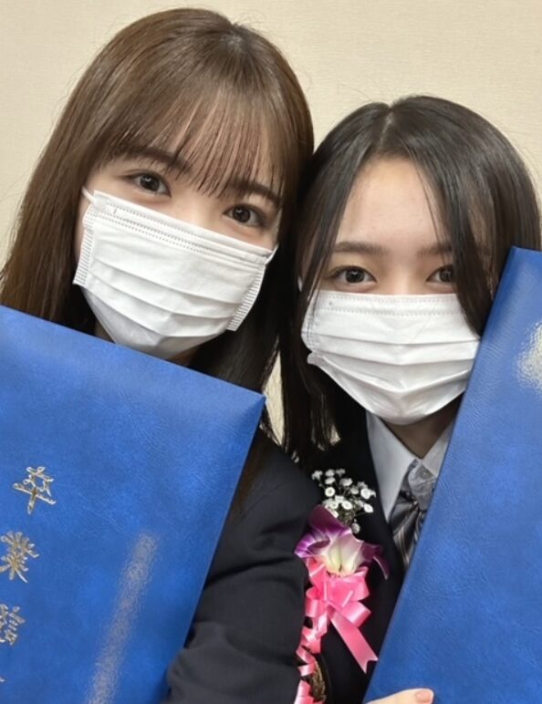 筒井あやめ　井上和　高校　卒業