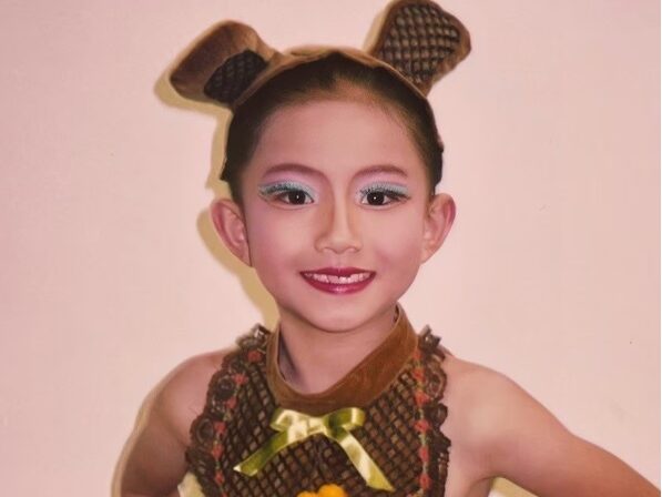 青山なぎさ　幼少期　X