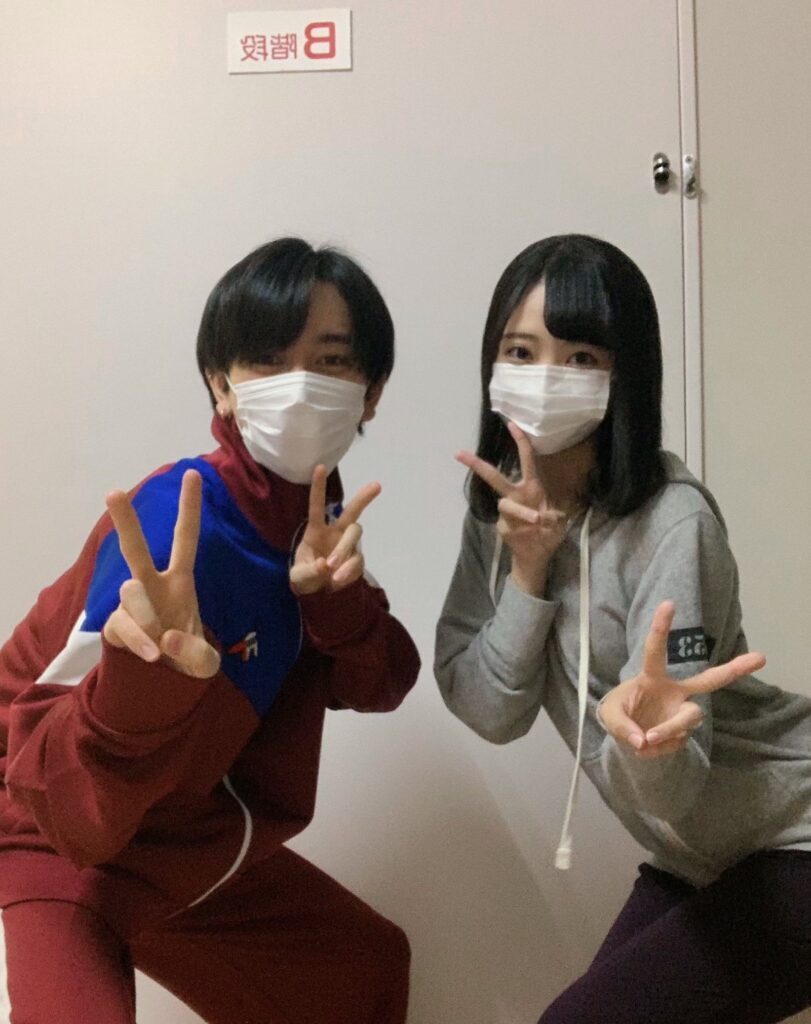 熊谷彩春　竹内將人