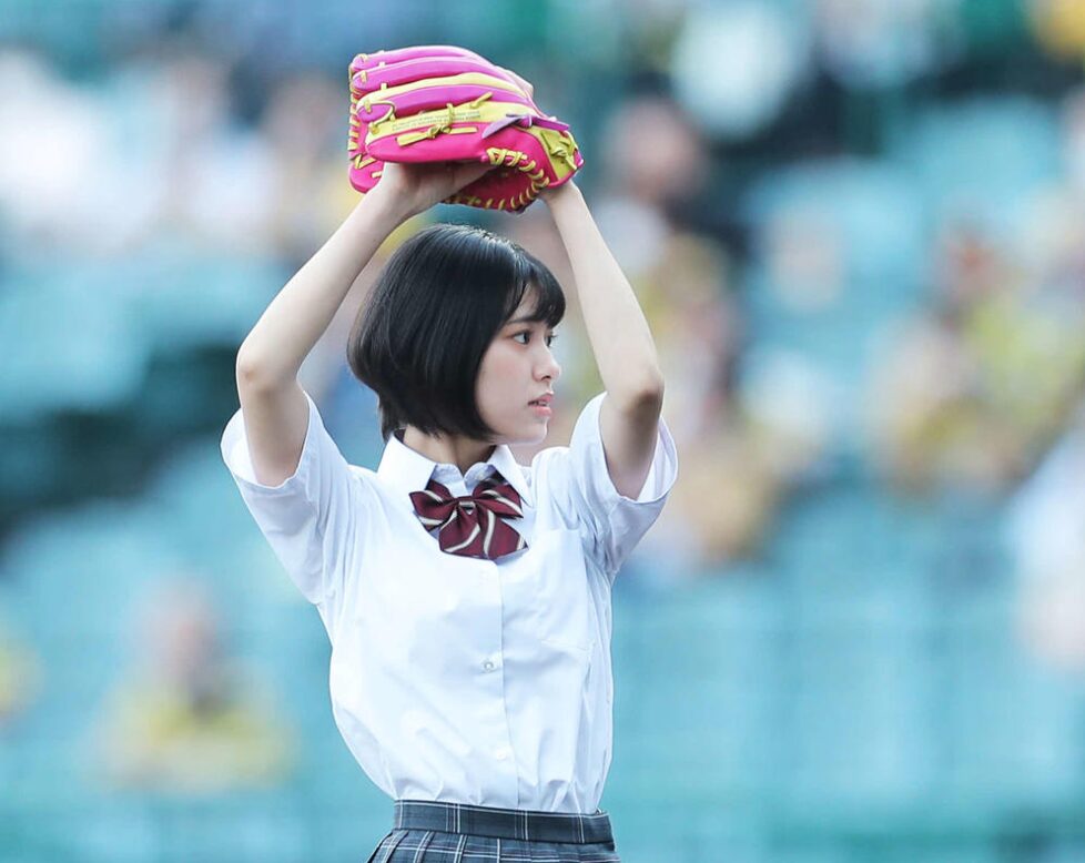 池田朱那 ファーストピッチセレモニー
https://www.nikkansports.com/baseball/news/202207130000908.html