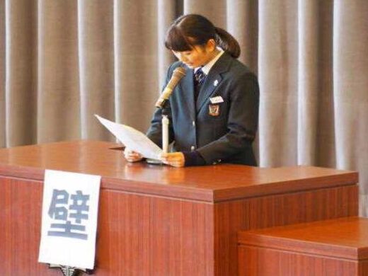 清宮レイ 卒業式答辞
