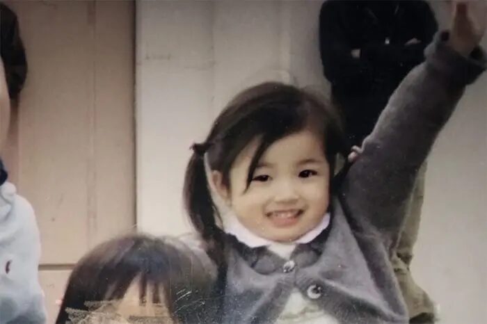 五百城茉央 幼少のころ
