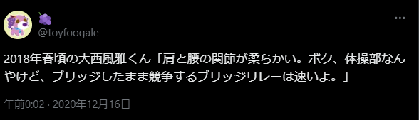 大西風雅体操部