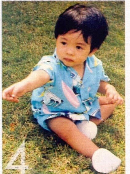 中間淳太 幼少期
